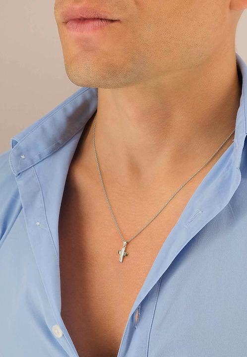 Image du produit Muau Croix à poutre (Or blanc 750/18K)