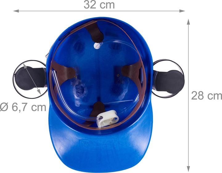 Produktbild Relaxdays Trinkhelm