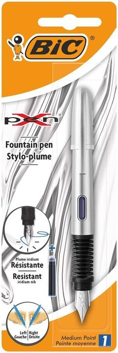 Bic Stylo plume Xpen chrome-argent (Argent, 1 x)
