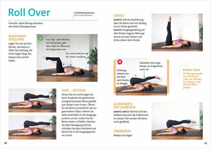 Produktbild So geht Pilates richtig – 40 Übungen und ihre typischen Haltungsfehler. Von Beginn an sicher (Deutsch, Margit Findl, Myrtille Boyer, Séverine Augoyat, 2022)