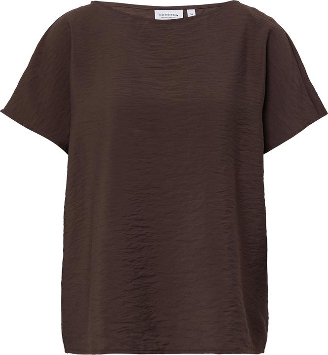 Immagine prodotto Comma Bluse Kurzärmeliges Blusenshirt mit U-Boot-Ausschnitt (36)
