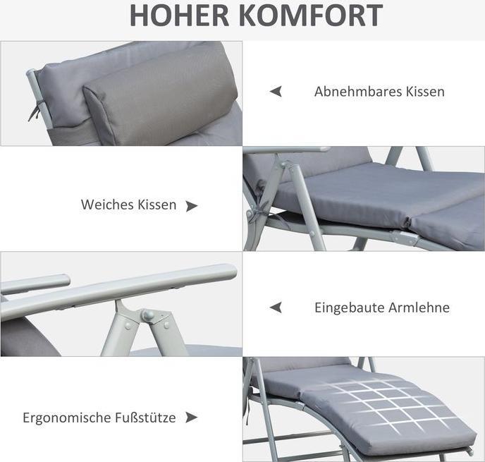 Produktbild Swisshandel24 Sonnenliege (178 cm)