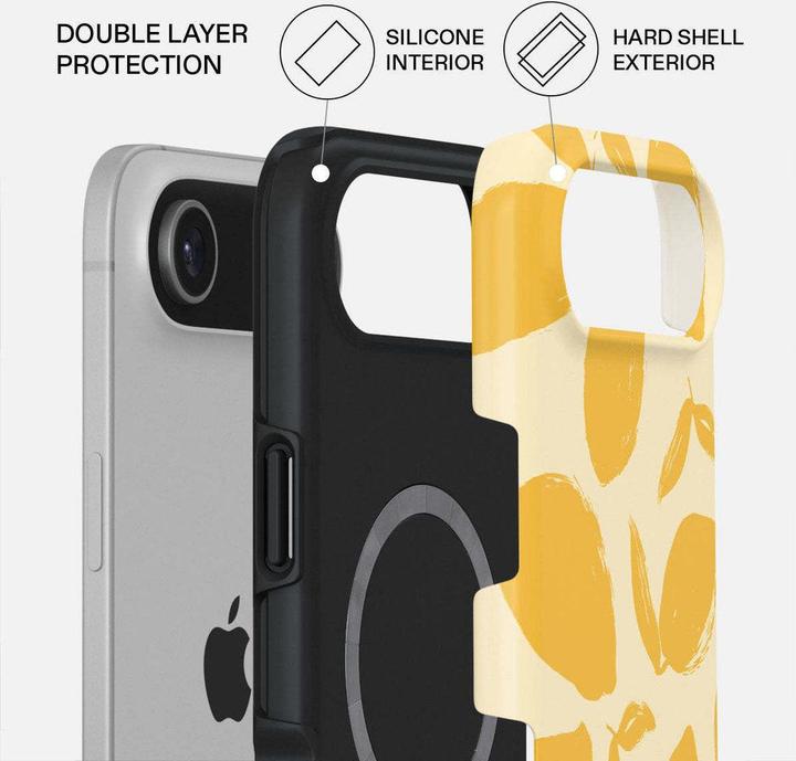 Actual product image Burga Tough MagSafe Case Apple iPhone 17 Air - Lemon Tart (Apple iPhone 17 Pro)