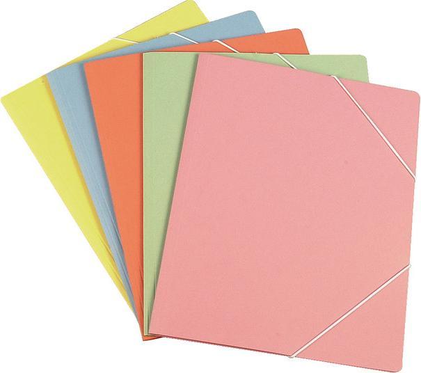 Produktbild Erola Vertikalmappe elastisch pastell blau (A4, 1x)