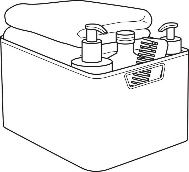 Actual product image Curver 3 STYLE S storage boxes cream 29.1 x 19.8 x 14.2 cm (29 x 20 x 14 cm, 3 l)
