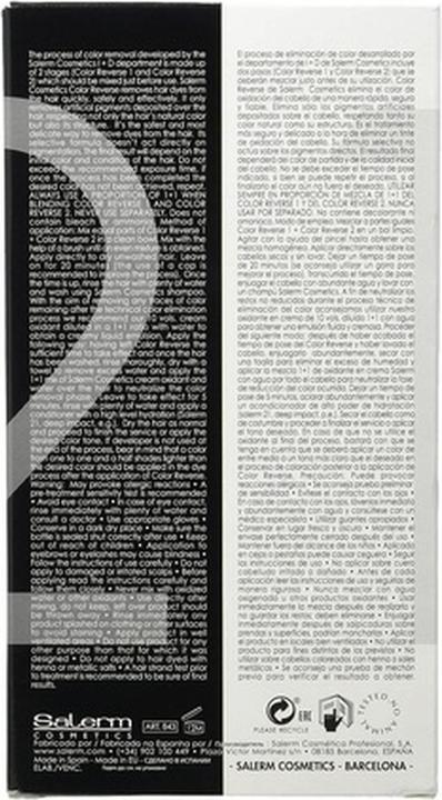 Actual product image Salerm COLOR REVERSE LOTE 2 pz