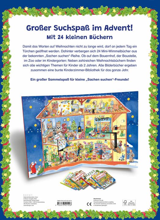Image du produit Ravensburger Mein grosser Sachen suchen Adventskalender