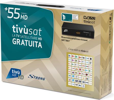 Produktbild Strong Srt7807 Tivusat (0.26 GB, DVB-S2, DVB-T, DVB-T2, CI-Schacht)
