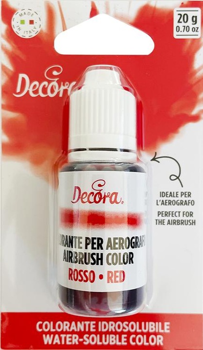 Produktbild Decora Wasserlöslicher Airbrush-Farbstoff - Rot