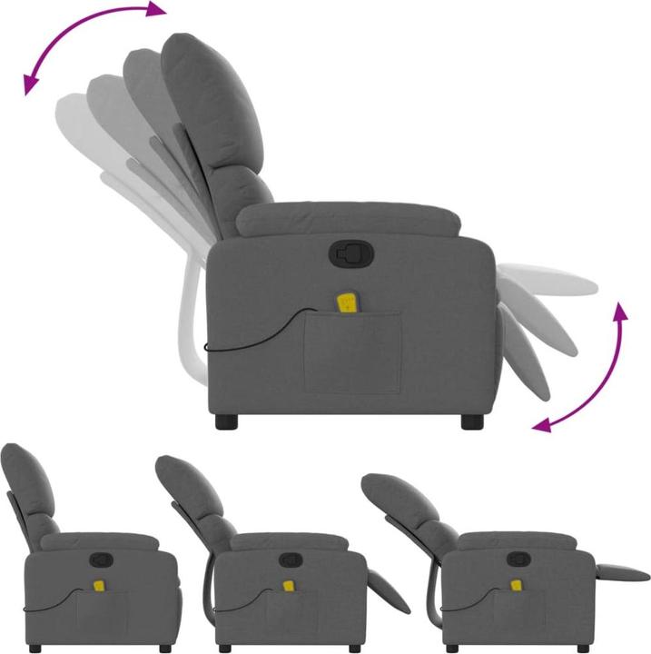 Actual product image VidaXL Massage-Relaxsessel