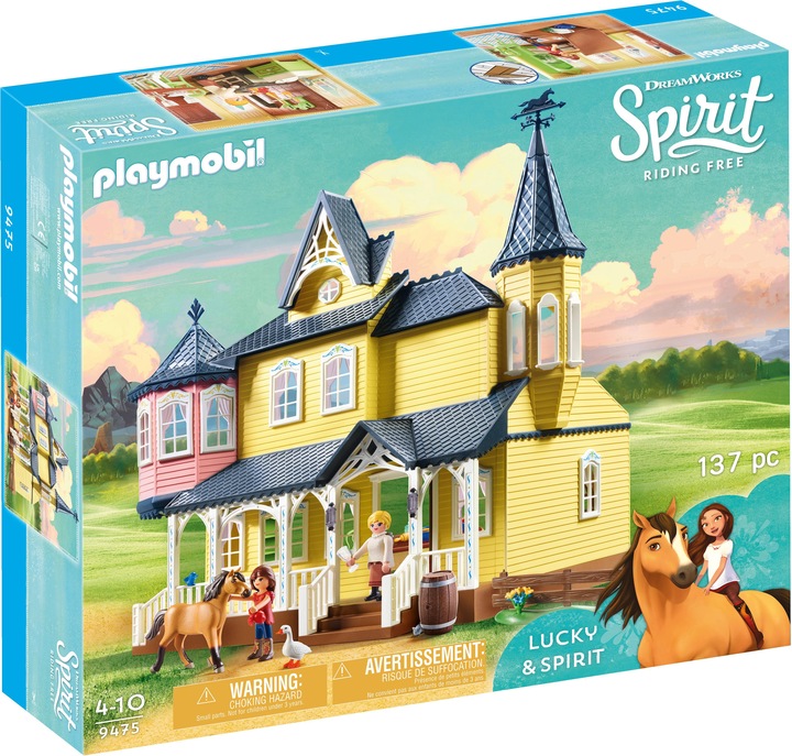Produktbild Playmobil Luckys glückliches Zuhause (9475, Playmobil Spirit)