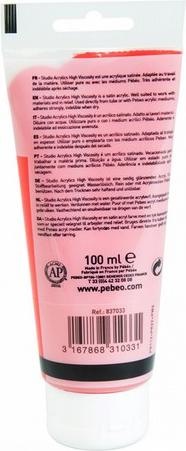 Actual product image Pebeo Studio Acrylics Fine Acrylic (Cadmium red imit., 100 ml)