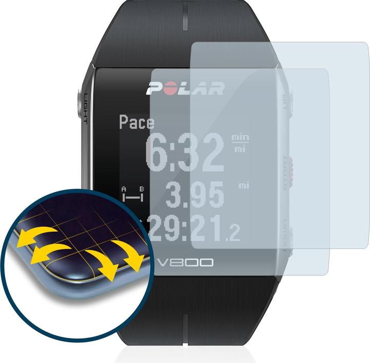 Productafbeelding BROTECT Volledig bedekkende screen protector (V800)