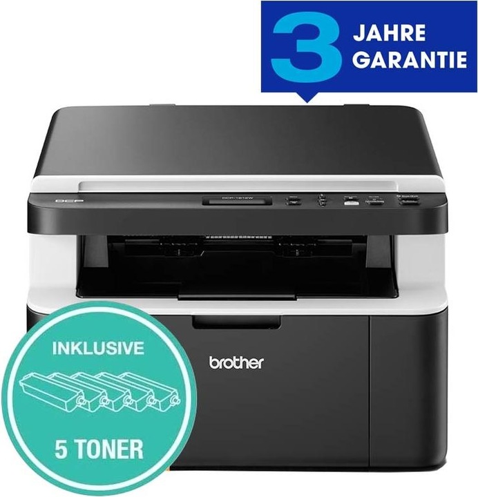 Productafbeelding Brother DCP-1612WVB (Laser, Zwart-wit)