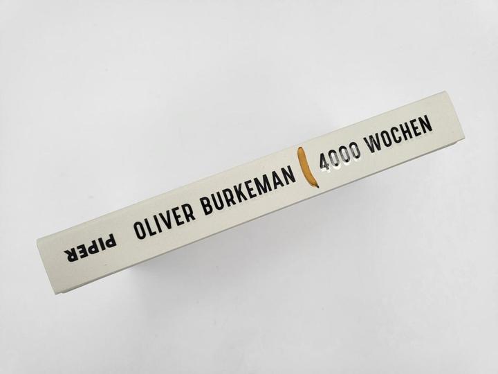Image du produit 4000 Wochen (Allemand, Oliver Burkeman, 2022)