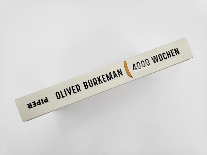 Immagine prodotto 4000 Wochen (Tedesco, Oliver Burkeman, 2022)
