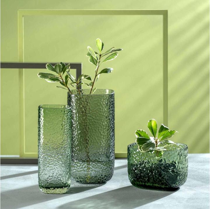 Image du produit Leonardo Vase Martello 13 cm, Vert (1x, 2 l)