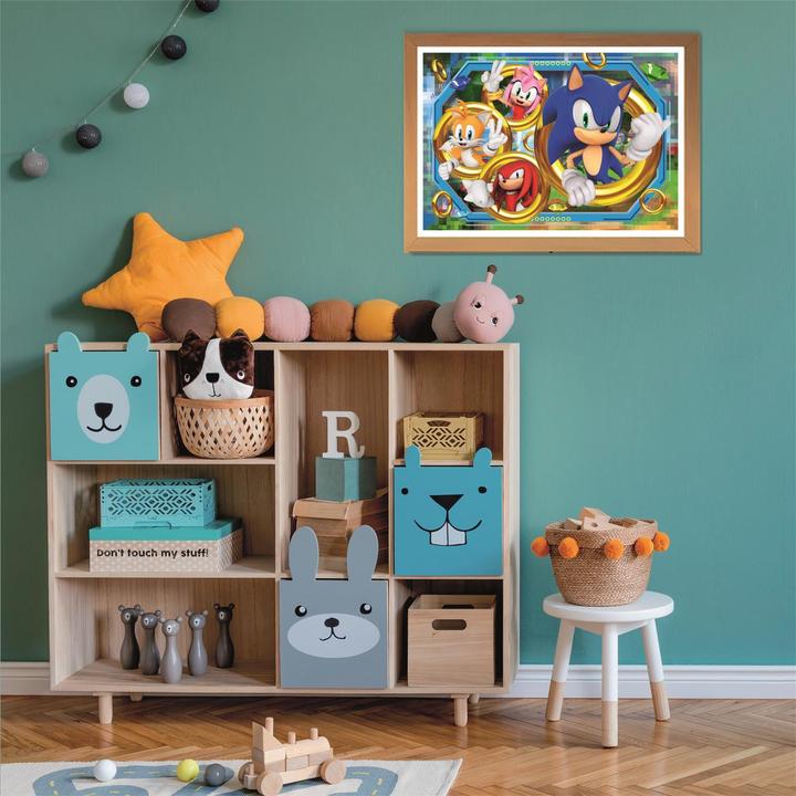 Immagine prodotto Clementoni Puzzle 180 Super Colour Sonic (180 pezzi)
