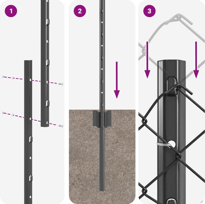 Produktbild vidaXL Aussenbarriere