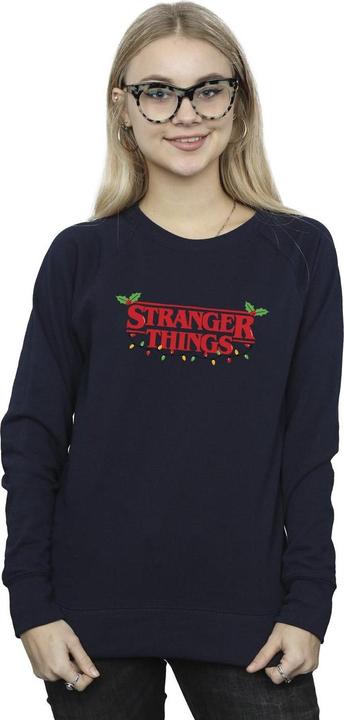 Produktbild Netflix Stranger Things Christmas Lights Sweatshirt (L)