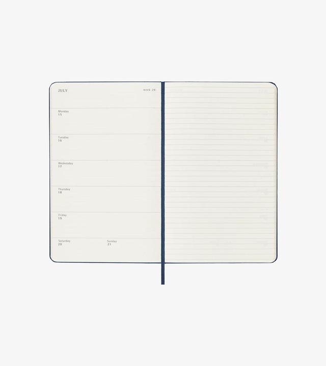Produktbild Moleskine Weekly (13 x 21 cm, Englisch)