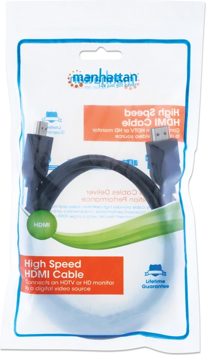Produktbild Manhattan HDMI (Typ A) — HDMI (Typ A) (1.50 m, HDMI)