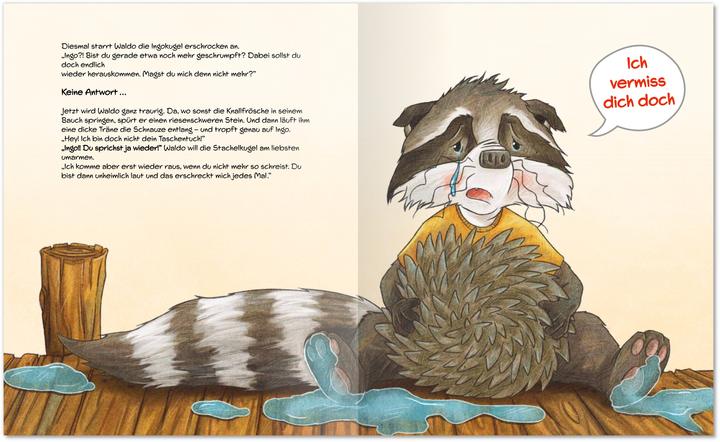 Actual product image Wenn Waldo Waschbär wütend wird (German, Julia Gerigk, Katharina Mauder, 2025)