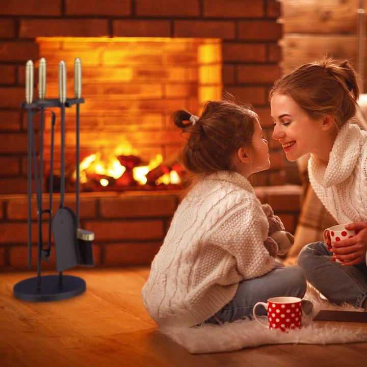 Immagine prodotto Relaxdays Accessori da Camino, 5 Pz.