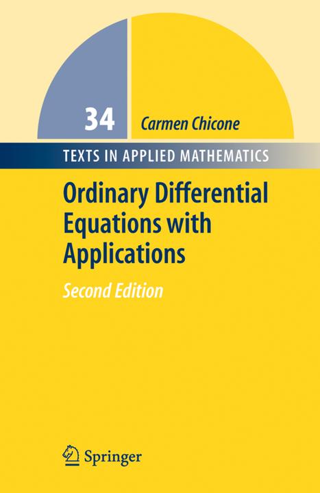 Energie-Label Ordinary Differential Equations with Applications (Carmen Chicone, 2010)