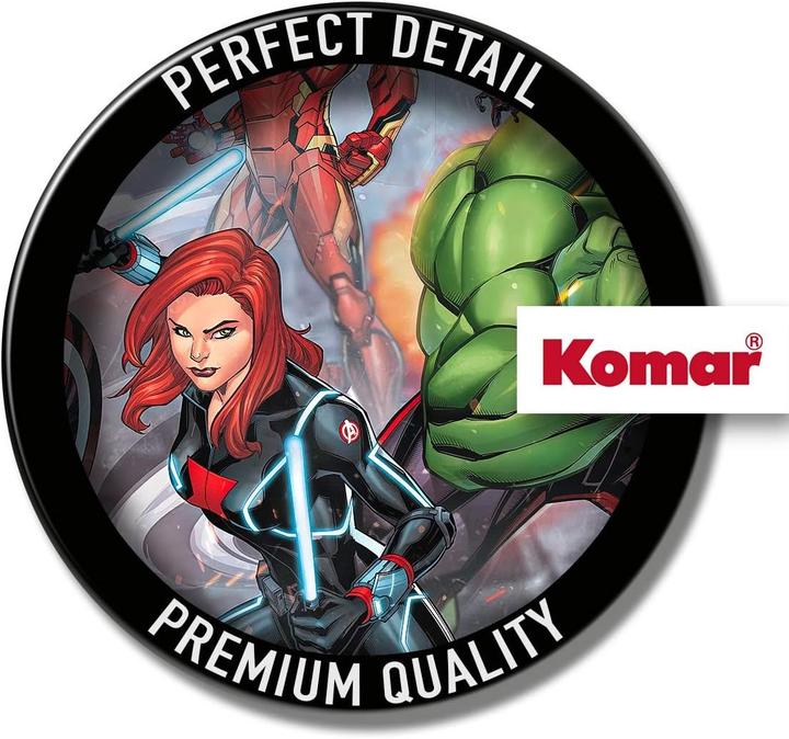 Actual product image Komar Non-woven wallpaper Into Adventure Avengers Street Revenge 6-panel 300 x 280 cm (300 x 280 cm)