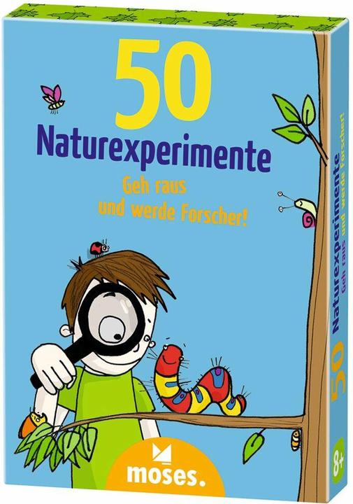 Produktbild 50 Naturexperimente - Geh raus und werde Forscher (Deutsch, Nicola Berger, 2014)