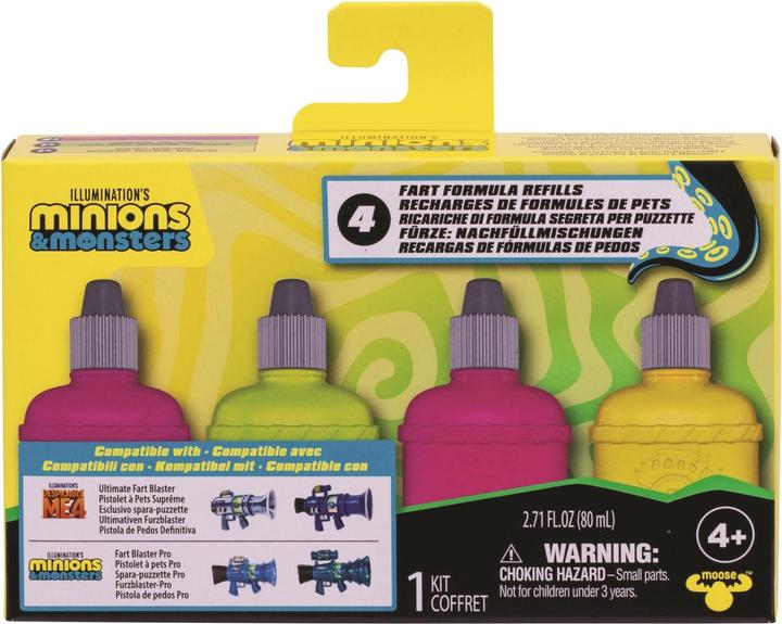 Produktbild Moose Minions 3 - Supreme Fart Blaster Refill Pack 4 pcs (20435)