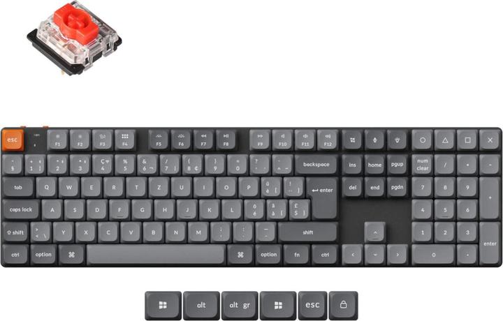 Produktbild Keychron K5 Max (CH, Kabellos, Kabelgebunden)