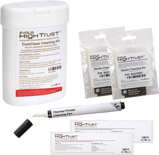 Actual product image Evolis High Trust Advanced Cleaning Kit