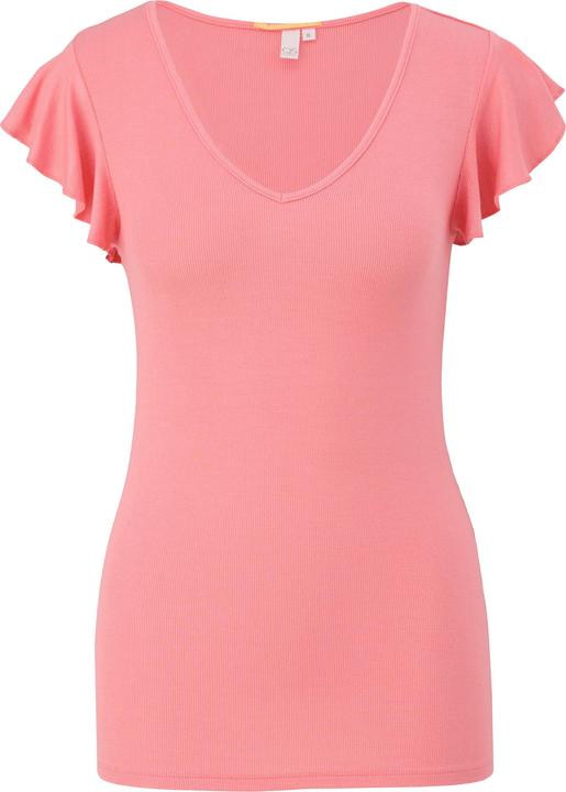 S.Oliver T-Shirt Rippshirt aus Modalmix (L)