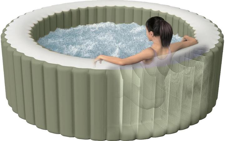 Produktbild Intex 4-PERSON OLIVE GREEN ROUND BUBBLE SPA SET 28426SZ