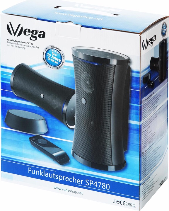 Actual product image CE-Scouting Vega radio loudspeaker set SP4780