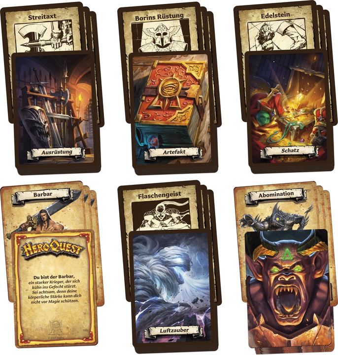 Productafbeelding Hasbro HeroQuest bordspel Het Vertrek *Duitse versie* (Duits)