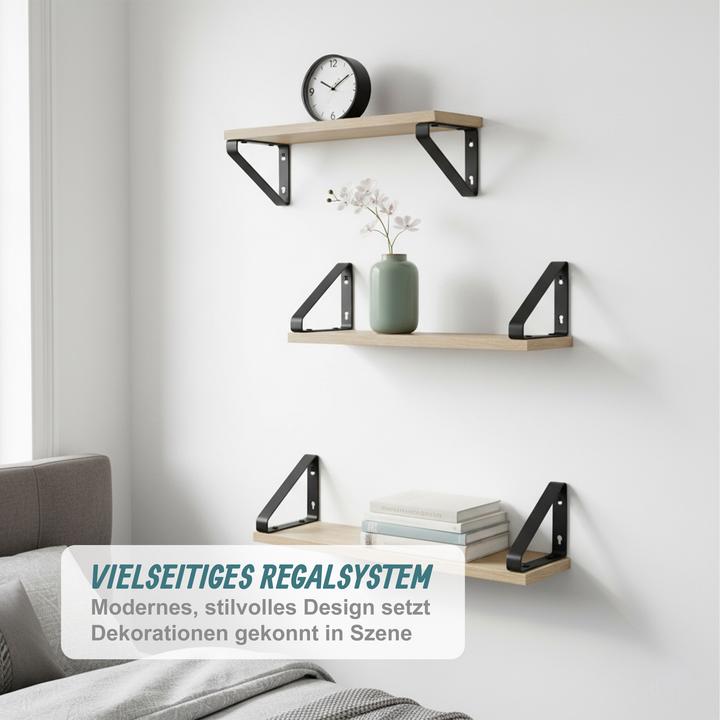 Produktbild Relaxdays Wandregal-Set (40 x 12 x 11 cm)