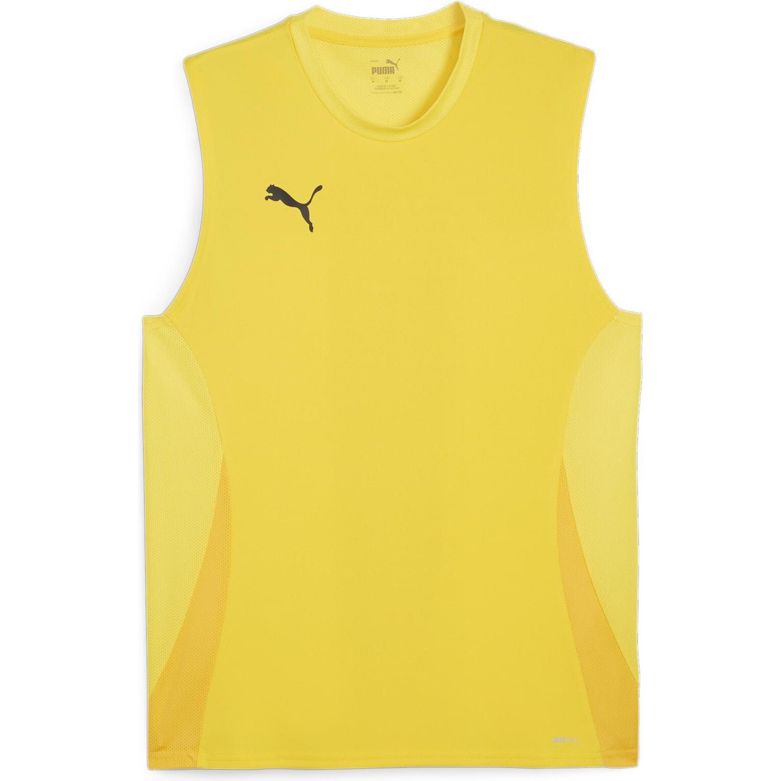 Puma, Herren, Sportshirt, teamGOAL Sleeveless Jersey (3XL), Gelb, 3XL