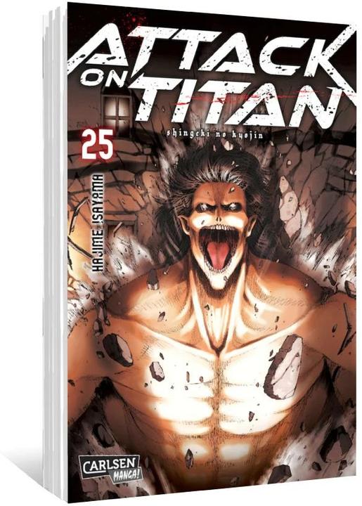 Produktbild Attack on Titan 25 (Deutsch, Hajime Isayama, 2019)