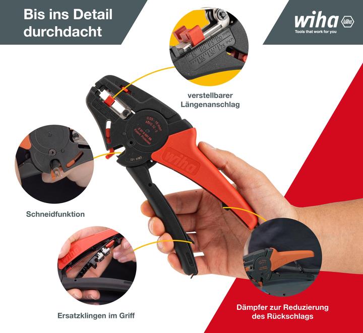 Produktbild Wiha Abisolierwerkzeug (200 mm)