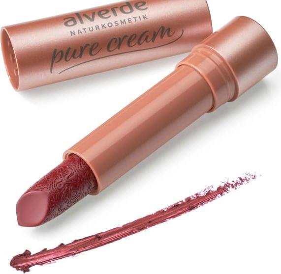 Actual product image dm alverde Alverde Pure Cream Lipstick 40 elegant feeling, 3.8 g (40 Elegant Feeling)