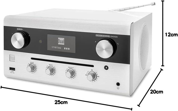 Immagine prodotto Dual CR 900 (DAB, Web radio, Bluetooth, WiFi)