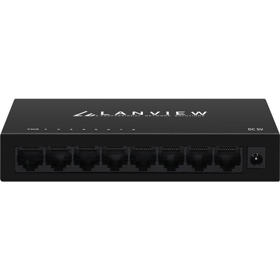 Lanview Unmanaged 8 port Switch (8 porte), Switch di rete