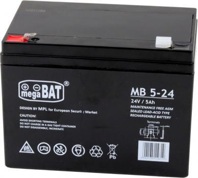 Lean Toys Lean Sport Akumulator Żelowy 24V 5Ah (24 V)