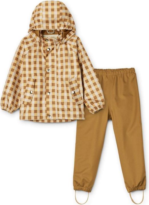 Immagine prodotto Liewood Set antipioggia Parker softshell a scacchiera (110)