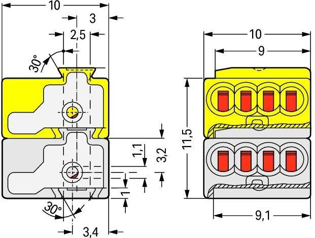 Productafbeelding Wago Connector voor EIB-toepassingen