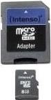 Image du produit Intenso carte microSD de classe 4 (8 Go, microSDHC)
