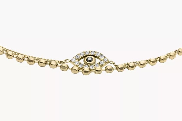 Immagine prodotto Fossil Bracciale Sutton (19 cm, Acciaio inossidabile)